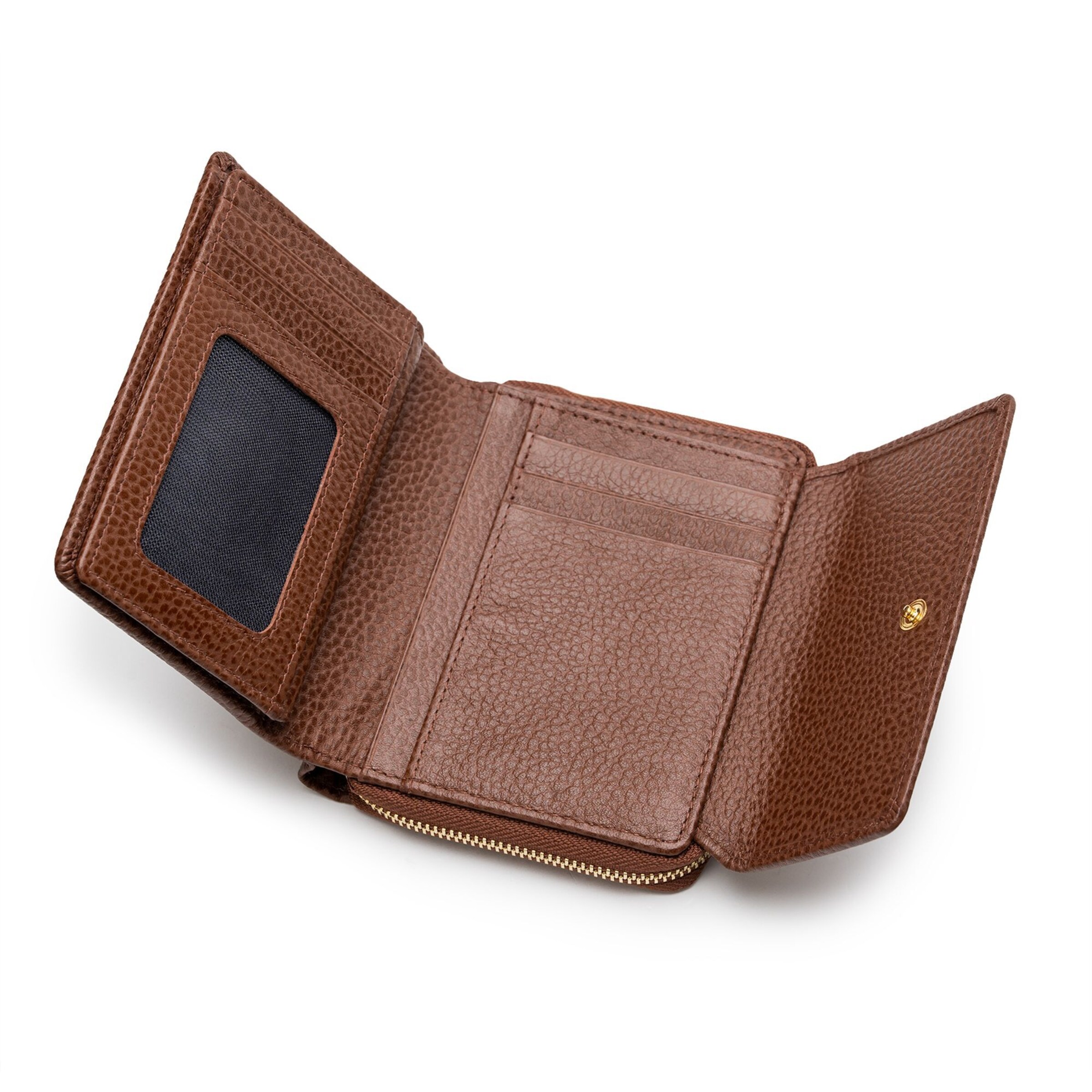 Portamonete 'Bologna' di Lazarotti in marrone