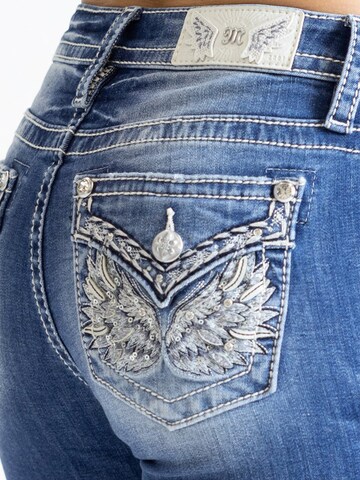 Miss Me Bootcut Jeans 'K1404 Jeans Mid-Rise Bootcut'‌‌‌‌ in Blau