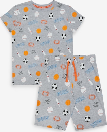 Threadboys Pajamas 'Goal' in Grey: front