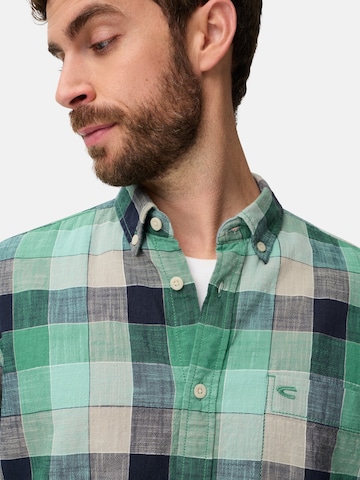 CAMEL ACTIVE Regular fit Button Up Shirt in Green
