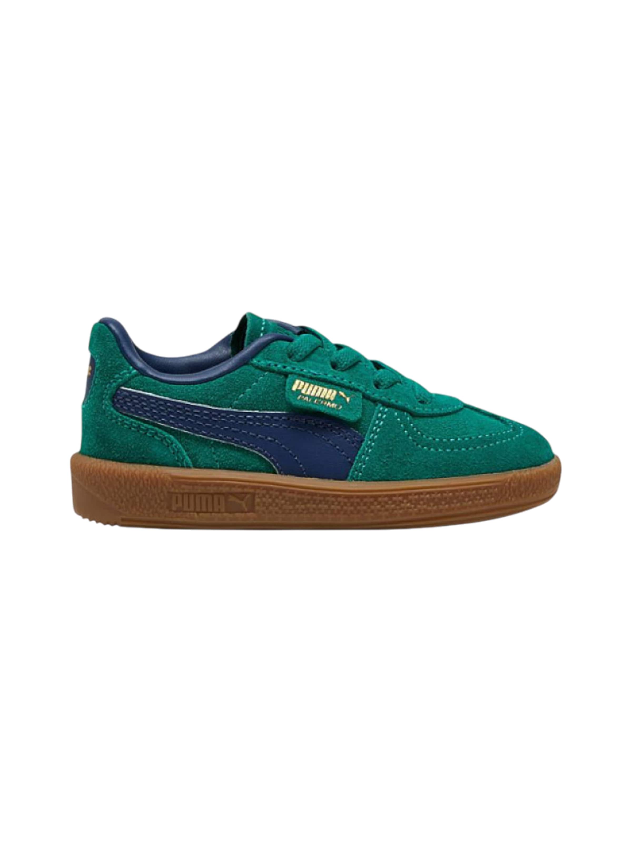 PUMA - Zapatillas deportivas en verde: frente