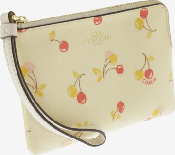 COACH Small Leather Goods in One size in White: front