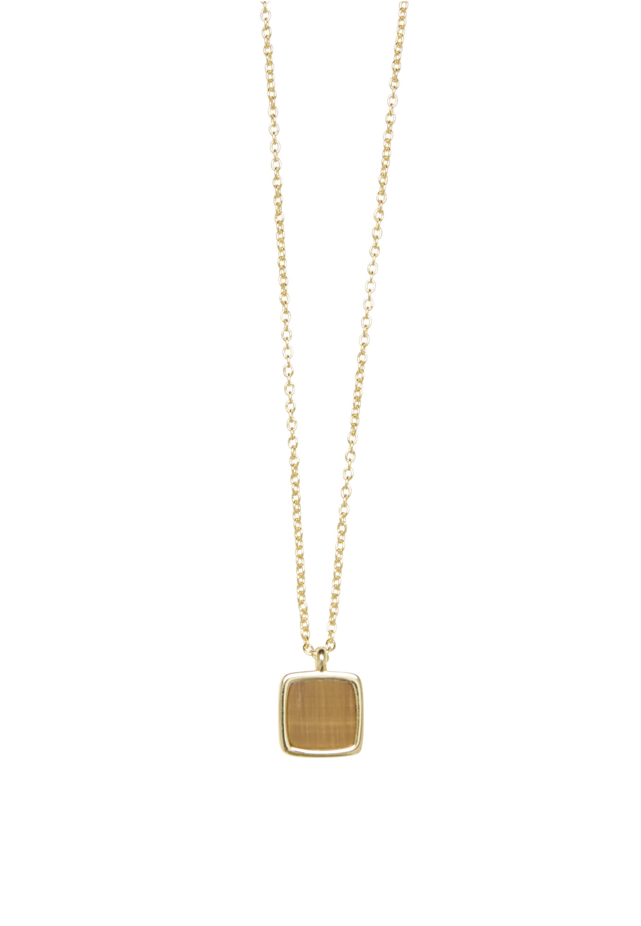 Commen Lines Necklace in Gold