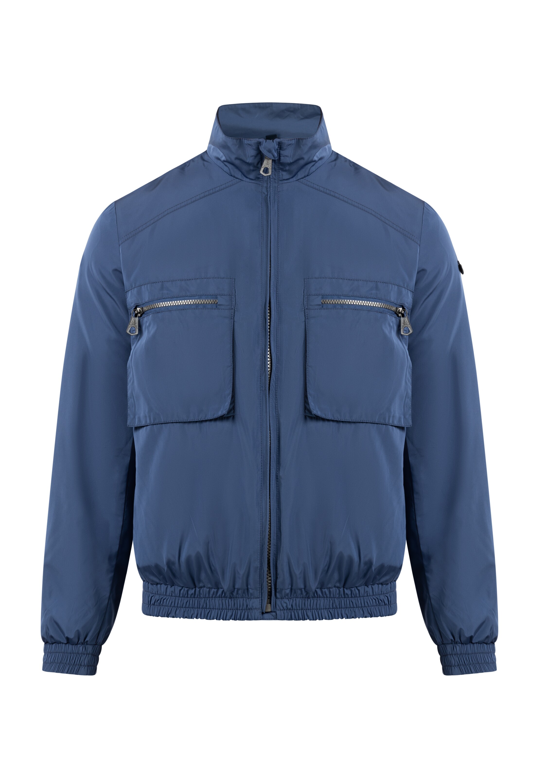 DreiMaster Maritim Демисезонная куртка 'Bridgeport' в Синий: спереди