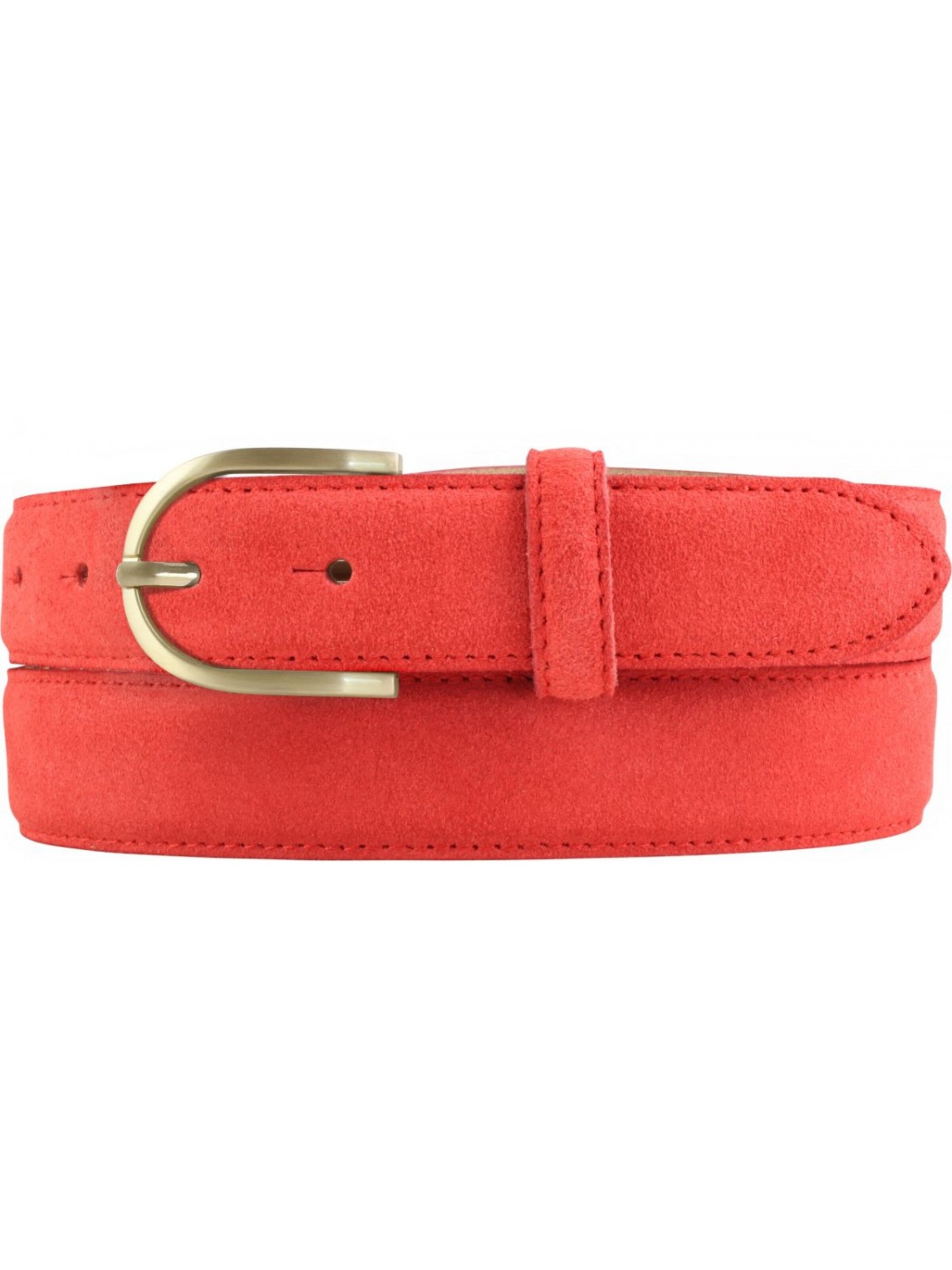 BELTINGER Belt 'Leonardoe' in Red: front