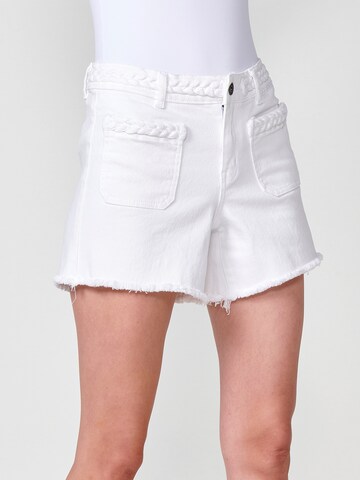 KOROSHI Regular Jeans in Wit
