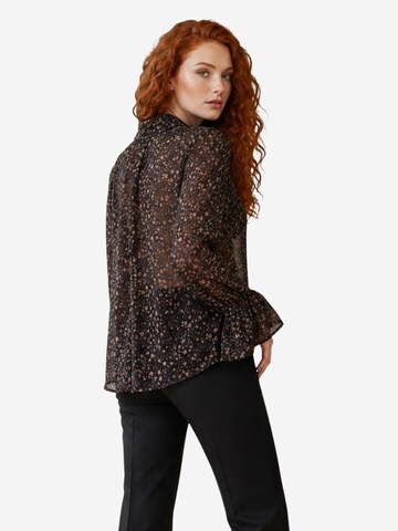 I AM Blus 'Camicia Trasparente 95242' i svart