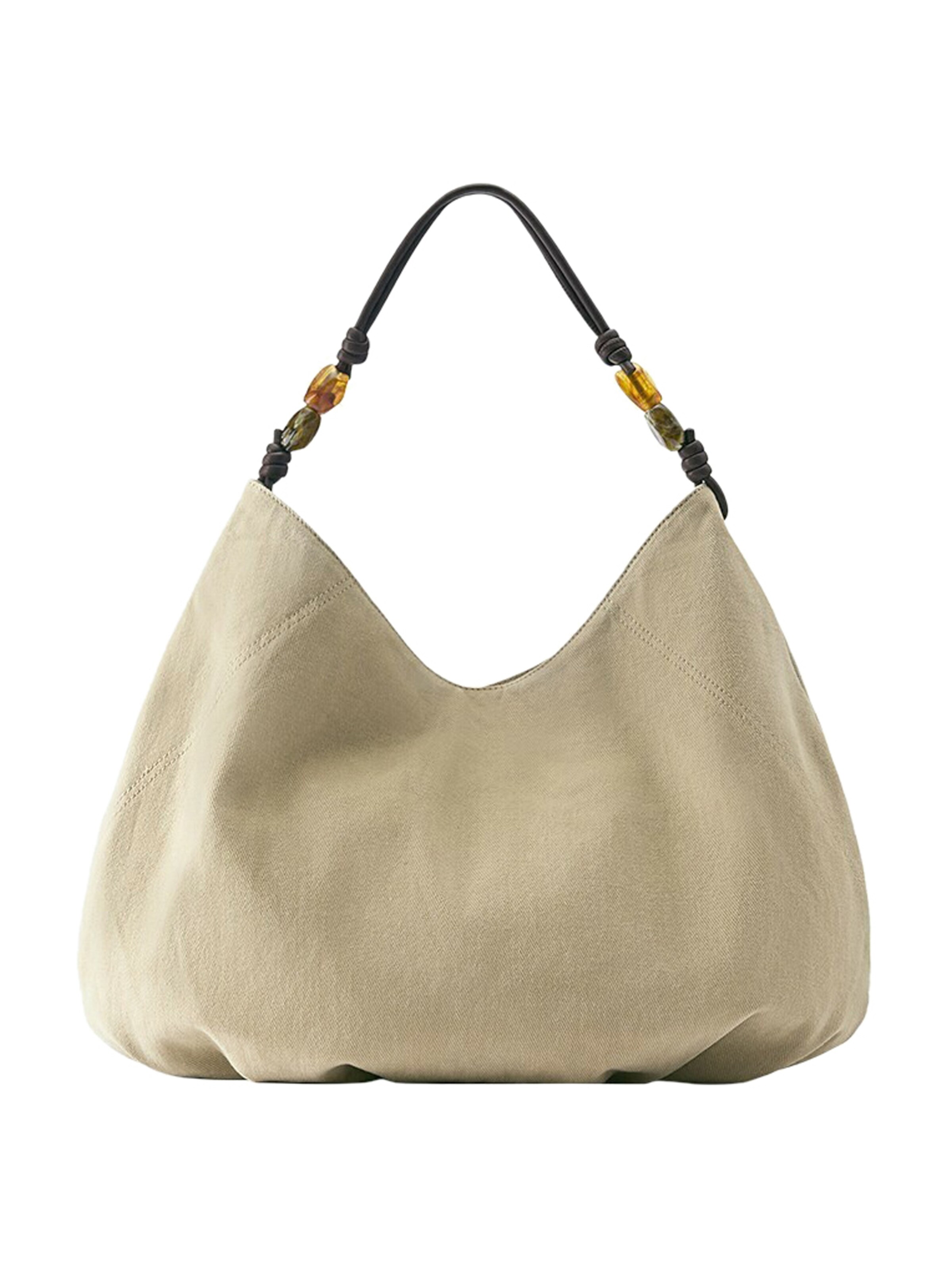 Pull&Bear Shopper i One Size i cappuccino, Produktvisning