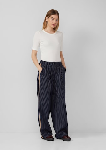 s.Oliver Wide leg Trousers in Blue