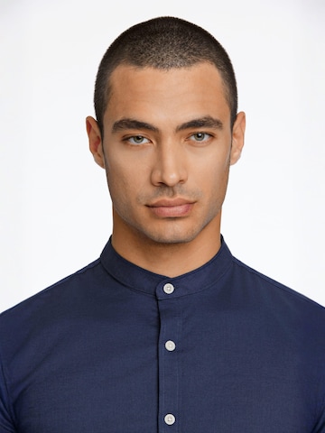 Lindbergh - Ajuste estrecho Camisa en azul
