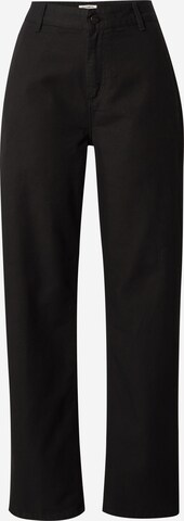 Carhartt WIP Loosefit Kalhoty 'Pierce' – černá: přední strana
