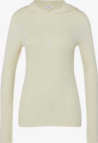 T-shirt s.Oliver en beige : devant