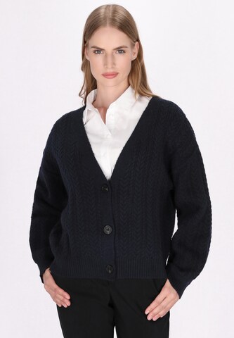 Cardigan DreiMaster Klassik en bleu : devant