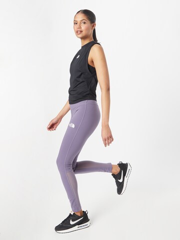 Skinny Pantalon de sport 'MOVMYNT' THE NORTH FACE en violet
