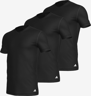 ADIDAS SPORTSWEAR Shirt ' Active Core Cotton ' in Black: front