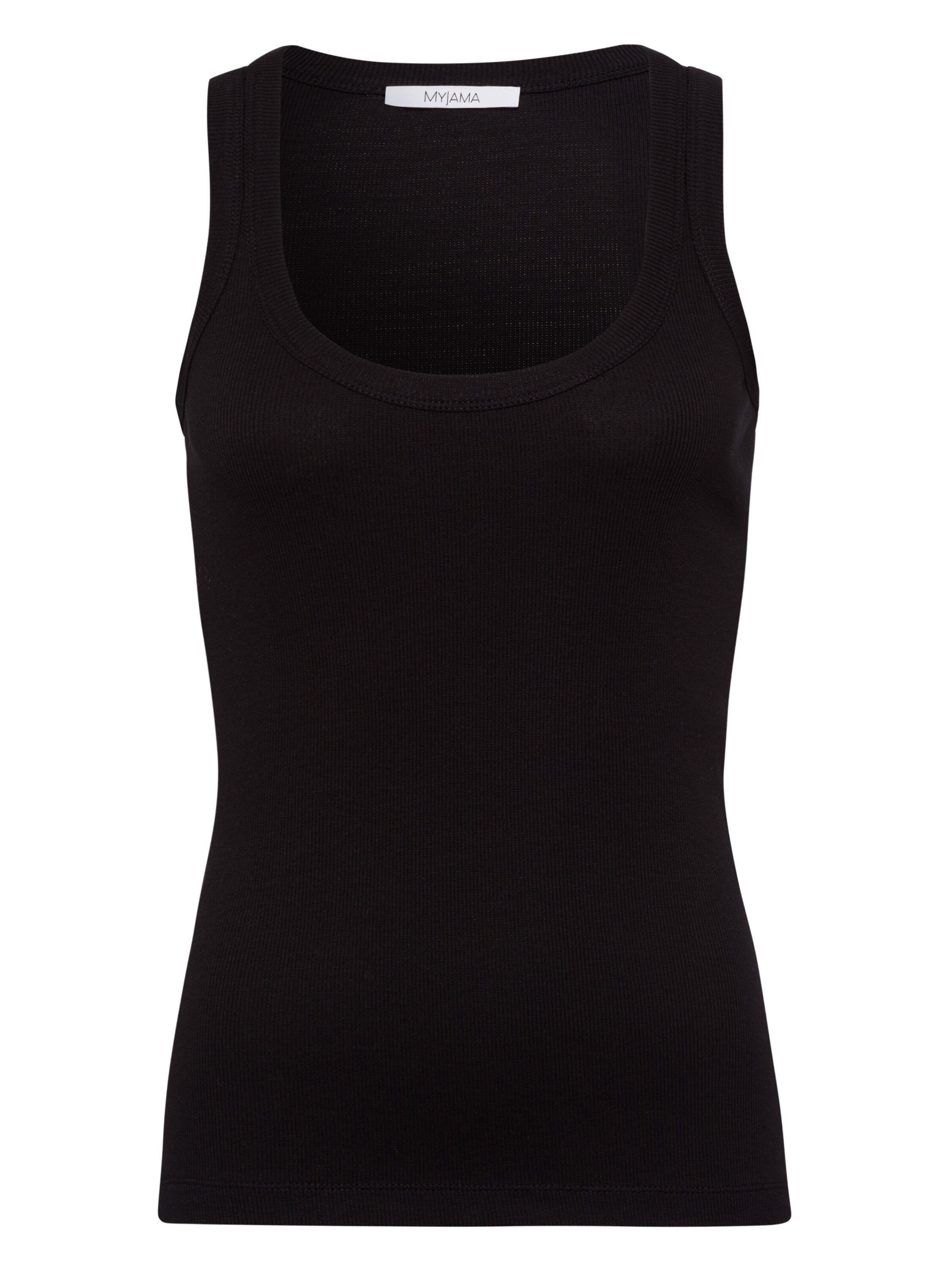 Myjama Top 'Cadis' in Black: front