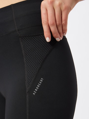 ADIDAS SPORTSWEAR Skinny Workout Pants 'How We Do' in Black