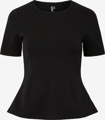 T-shirt 'PCLilu' PIECES en noir : devant
