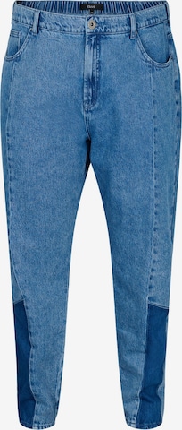 Zizzi Jeans 'Mille' in Blue: front