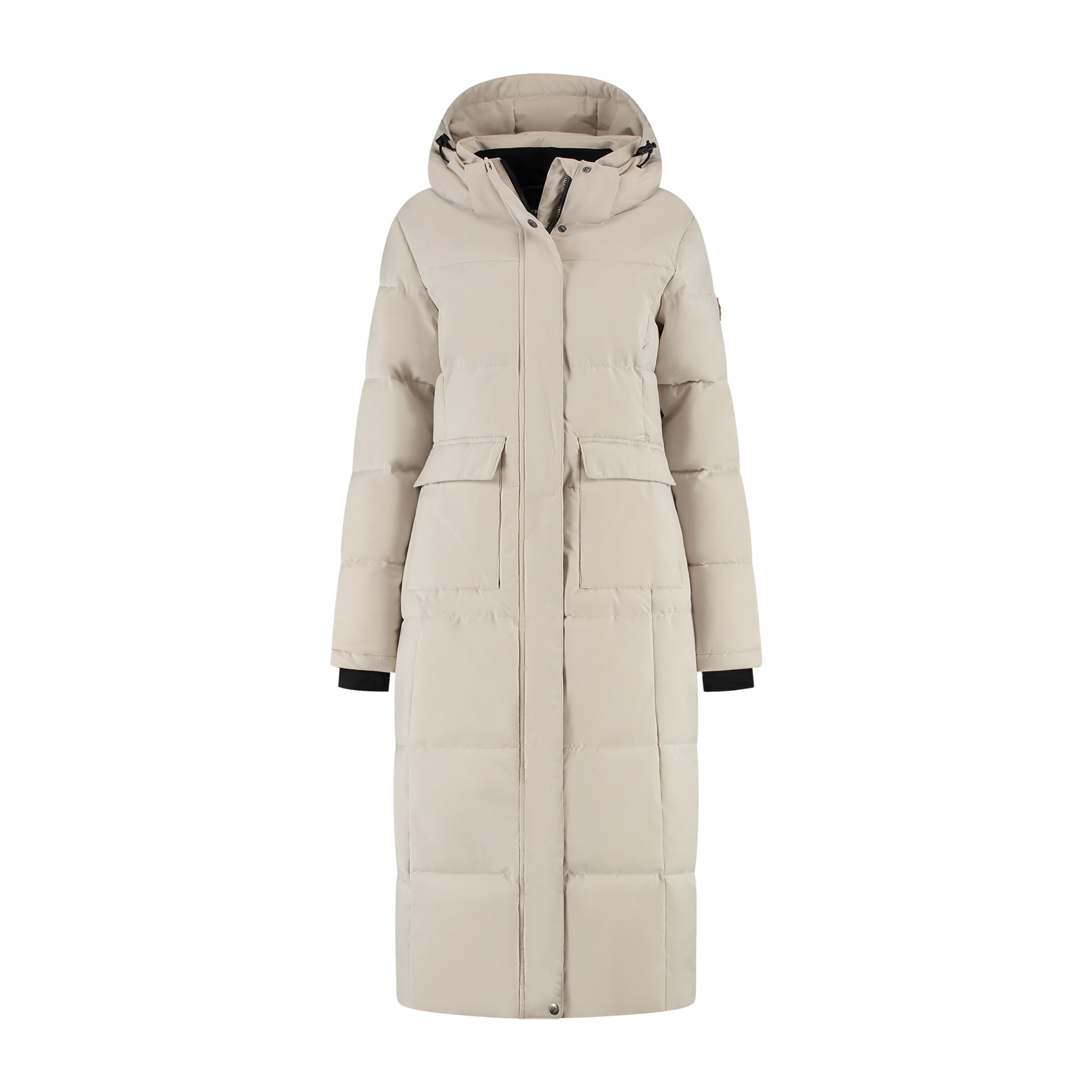 Travelin Winter jacket 'Franska' in Beige: front