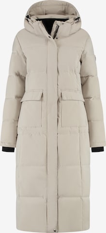 Veste d’hiver 'Franska' Travelin en beige : devant