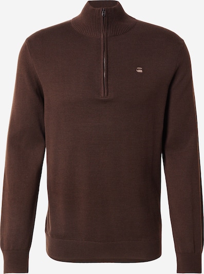 G-STAR Pullover in S in dunkelbraun, Produktansicht