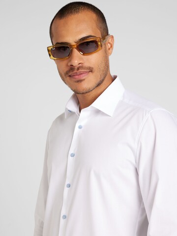 OLYMP Slim fit Zakelijk overhemd in Wit