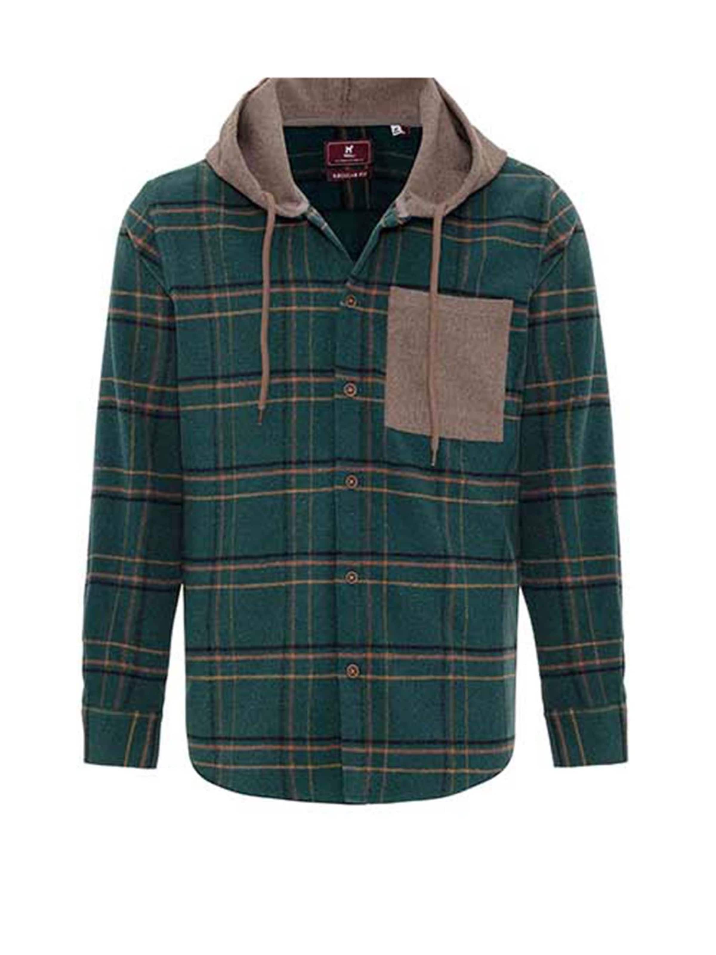 Williot Between-Season Jacket in Green: front