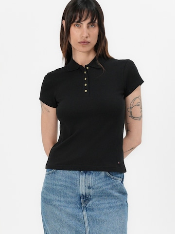 TOMMY HILFIGER Majica | črna barva