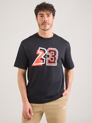 Jordan Футболка в Черный: спереди