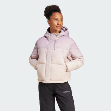 ADIDAS TERREX Outdoorjacke 'Xploric' in Lila: Vorderseite