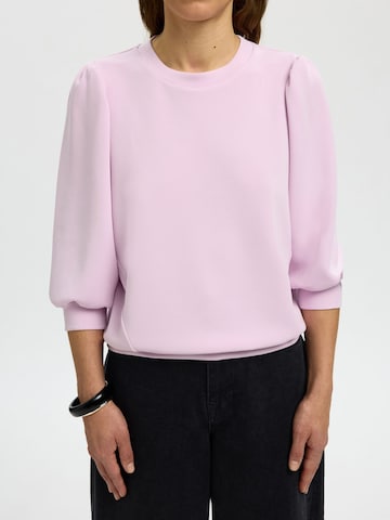 Sweat-shirt SELECTED en violet