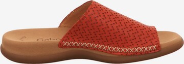 GABOR T-Bar Sandals 'Dianette' in Red