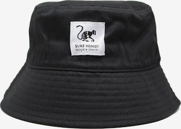 Chapeaux Surf Monkey en noir : devant