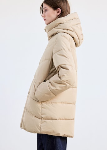 MANGO Winter jacket 'TOKYO' in Beige