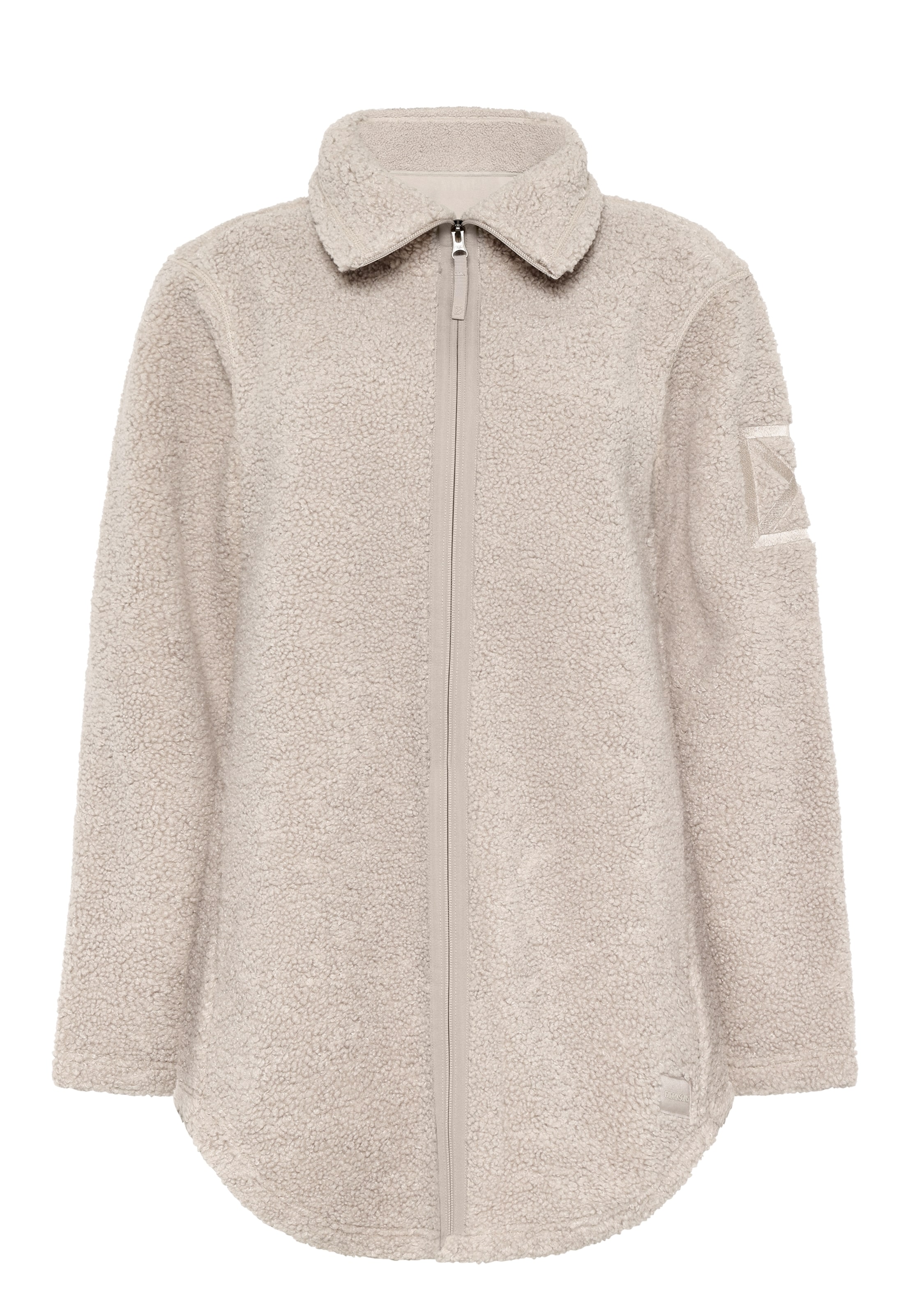 Didriksons Fleecejacke 'Umi' in Beige: Vorderseite