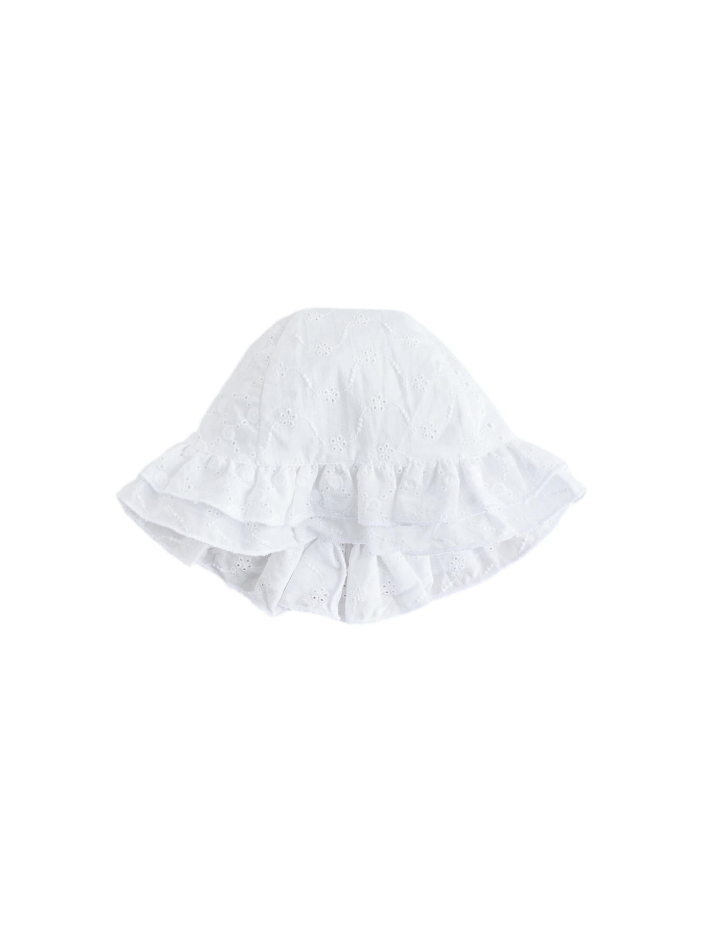 Next Hoed in Wit: voorkant