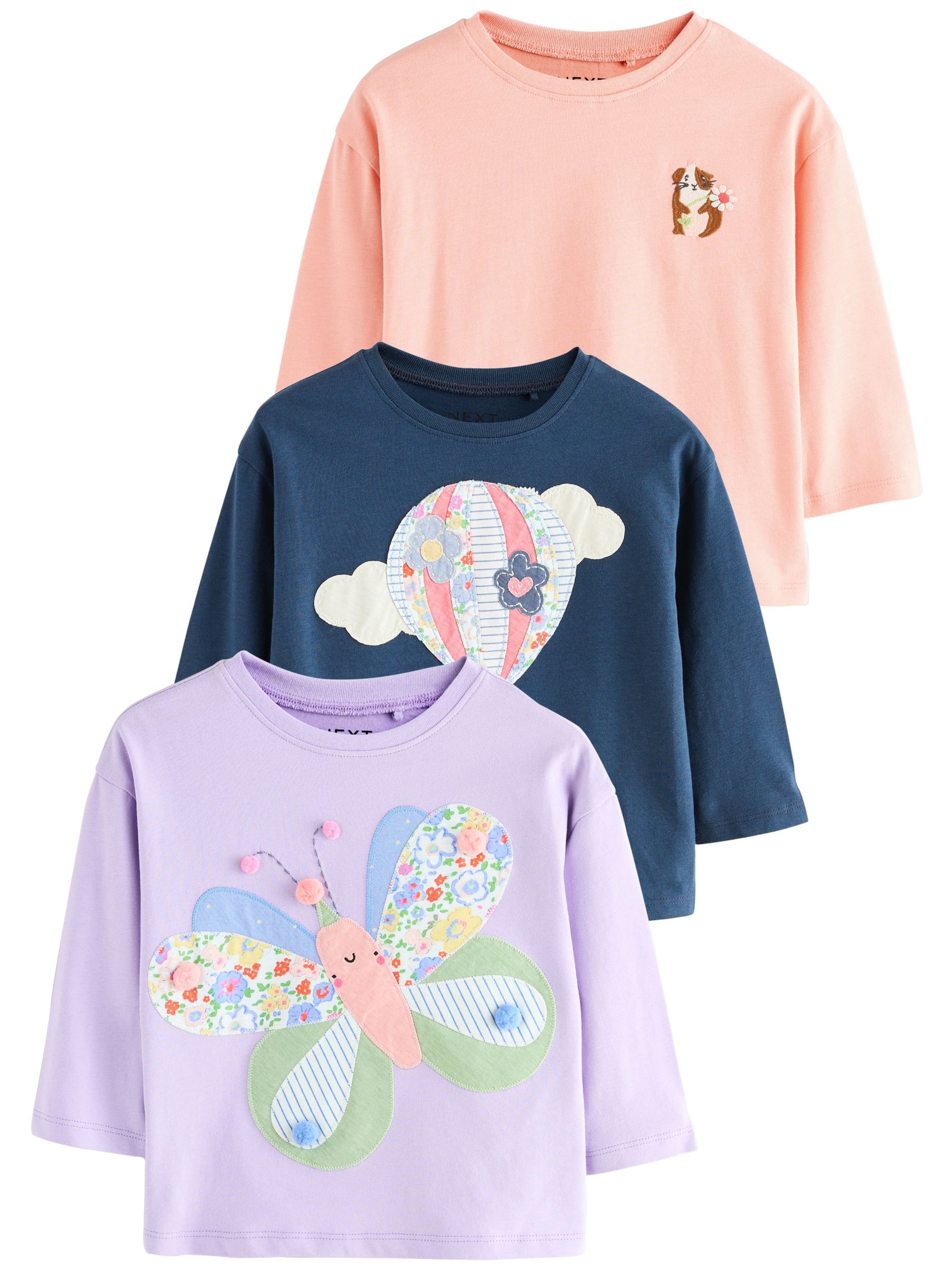 Next Тениска в пъстро: отпред