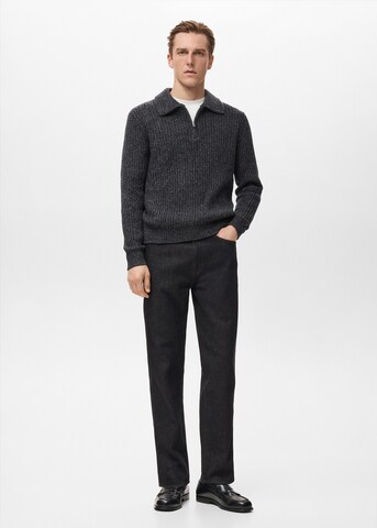 MANGO MAN Regular Jeans 'Juke' in Black