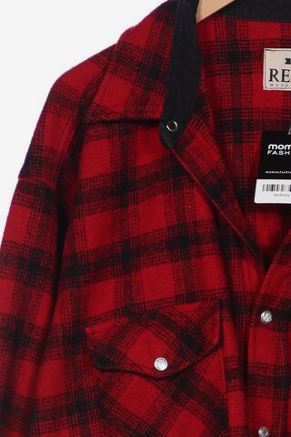 REPLAY Button Up Shirt in XXL in Red