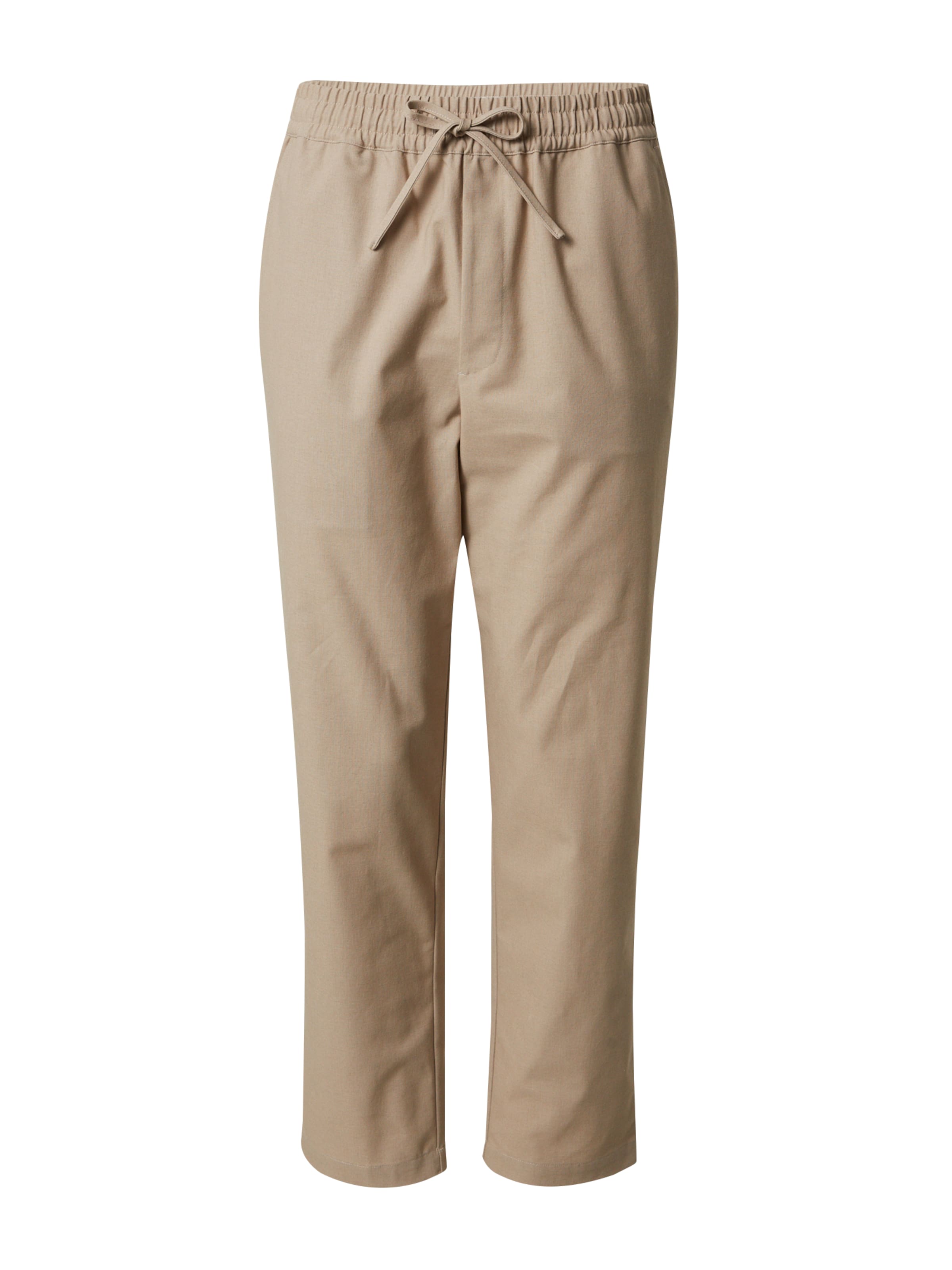 DAN FOX APPAREL Hose 'Laurin' in dunkelbeige, Produktansicht