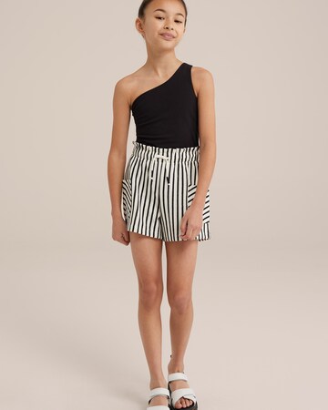 Regular Pantalon WE Fashion en noir