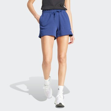 ADIDAS SPORTSWEAR regular Παντελόνι φόρμας 'Essentials' σε μπλε: μπροστά