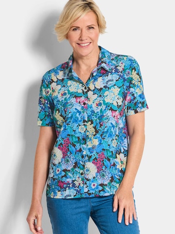 Chemisier Goldner en bleu : devant