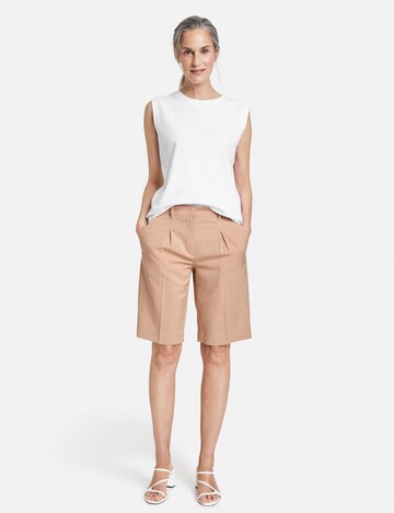 GERRY WEBER Regular Shorts in Braun