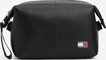 juoda Tommy Jeans Tuoleto reikmenų krepšys 'HERITAGE': priekis