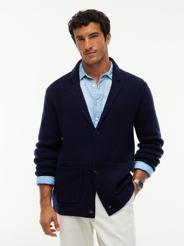 TOMMY HILFIGER Strickjacke in Blau: Vorderseite