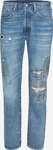 LEVI'S Jeans '501 LEVI'S ORIGINAL' i blå: framsida