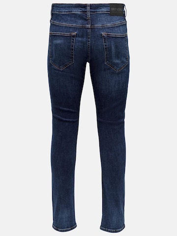 Only & Sons Slimfit Nadrág 'ONSLOOM' - kék