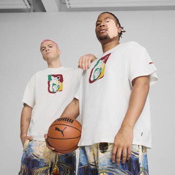 PUMA Performance shirt 'Dylan Exhibit' in White